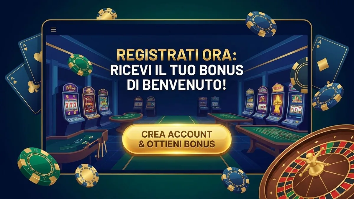 Registrazione con bonus